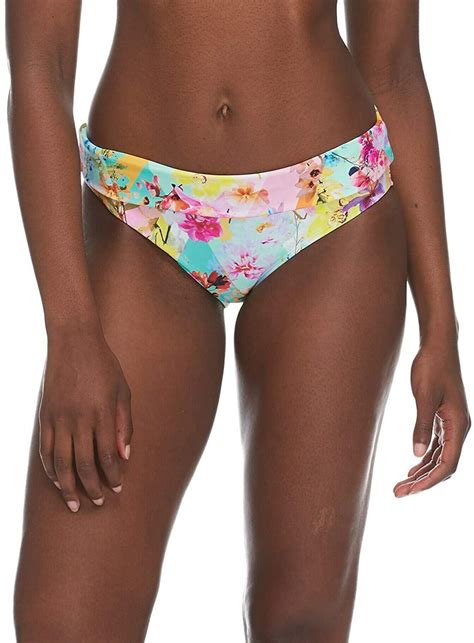 Skye Swimwear Womens Swimwear Medium Foldover Floral Bikini Bottom M Walmart Walmart