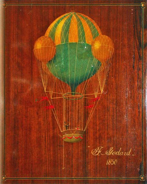 George Glazer Gallery Antiques Pair Of Historical Hot Air Balloon