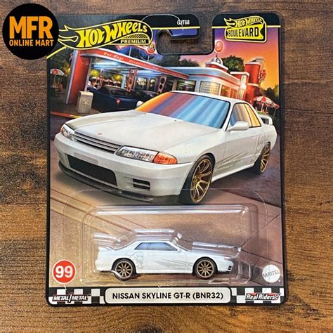 Hot Wheels Premium Nissan Skyline GT R BNR32 Shopee Malaysia