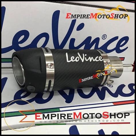 Jual Knalpot Leovince Gp Corsa Evo Short Silencer Only Shopee Indonesia