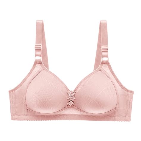 Caicj Lingerie For Women Comfort Devotion Lace Bra Wirefree Bra With Full Coverage Push Up