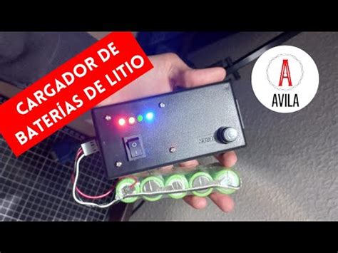 C Mo Hacer Un Cargador De Bater As De Litio Avila S Technology Youtube