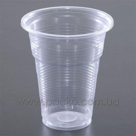 Купить Стакани одноразовые 300 мл 50шт прозрачные, цена 29.10 ₴ — Prom ...