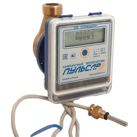Теплосчетчик Пульсар механический обратка Ду15 Ру16 0,6м3/ч L=110мм ...