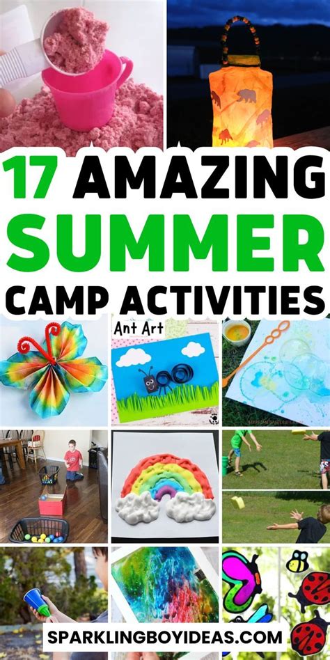 fun summer camp activities  toddlers artofit