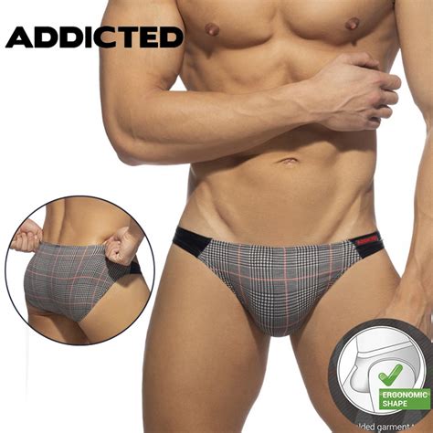 楽天市場2022NEW ADDICTED SCOTTISH BIKINI メンズ インナ スポーツ セクシー ファッション系 高級生地 下着 スコットランドスタイル ビキニ AD1040