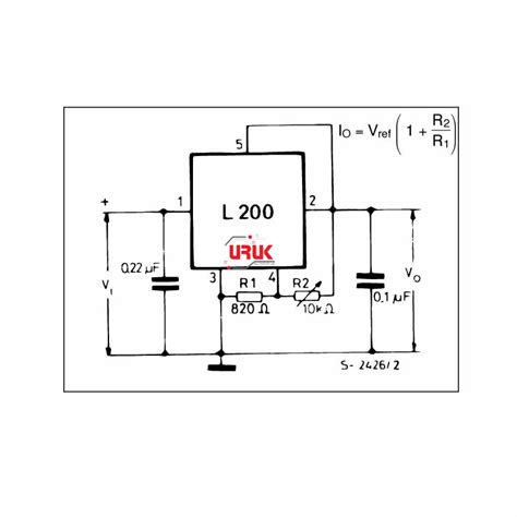 L200C Adjustable Voltage and Current Regulator IC - UrukTech
