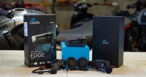 Have a party in your helmet with the Cardo Packtalk Edge | VISOR