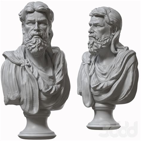 Греческий бюст