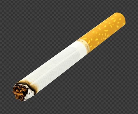 Cigarette Isolated On Transparent Background Premium Ai Generated Psd
