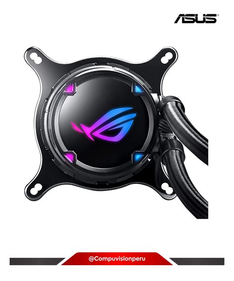 COOLER DE CPU ASUS ROG STRIX LC 240 RGB AIO LIQUID AURA RGB HYDRO ...