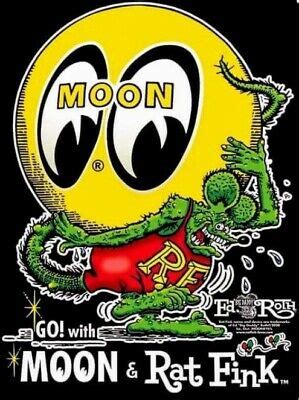 Pack Mooneyes Racing Biker Hot Rod Rat Fink Motorcycles Tools Stickers Ebay