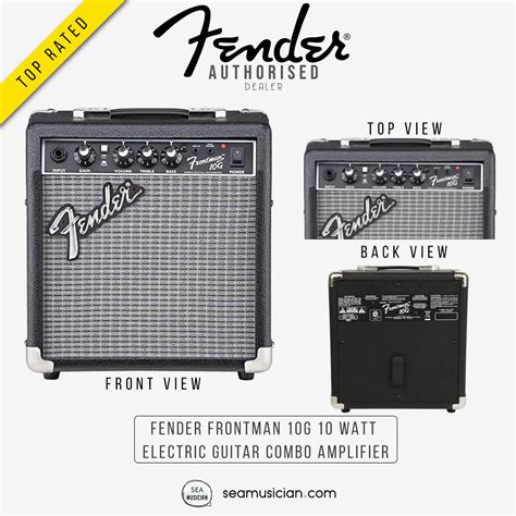 Fender Frontman 10g 10 Watt Electric Guitar Combo Amplifier