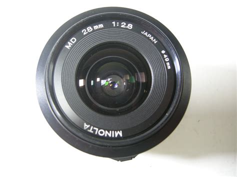 Minolta MD 28mm f2.8 Lens – Camera Exchange