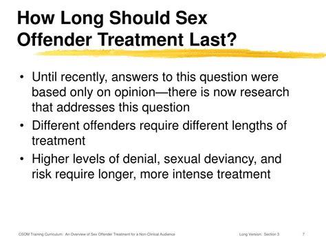 Ppt Elements Of Sex Offender Specific Treatment Learning Objectives Powerpoint Presentation