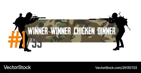 Poster from game pubg Royalty Free Vector Image