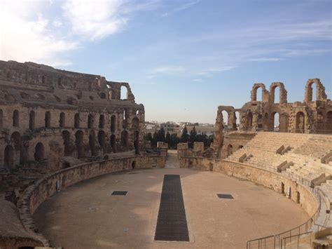 Gladiator stadium at el-Jem, Tunisia....simply amazing. | Favorite ...