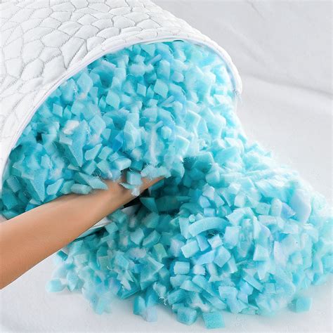 Shredded Memory Foam Cooling Pillow at Tammy Pough blog