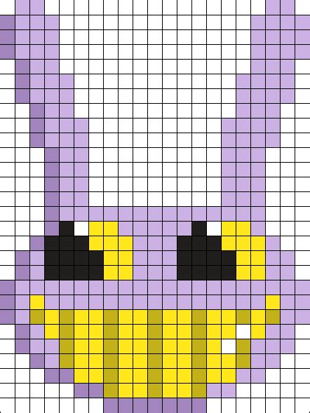 Jax Tadc Updated Perler Bead Pattern Bead Sprites Characters Fuse