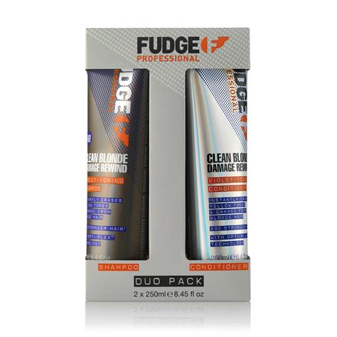 Fudge Clean Blonde Damage Rewind Violet Duo X Ml Eur Luxplus Be
