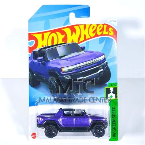 Jual Hot Wheels GMC Hummer EV Ungu H 2024 Shopee Indonesia