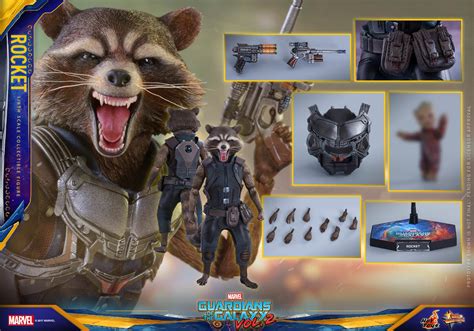Hot Toys Mms Guardians Of The Galaxy Rocket Hot Toys Complete Checklist