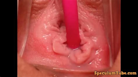 Extremely Close Up Of A Cumming Pussy