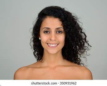 Portrait Beautiful Naked Brazilian Woman Smiling Stock Photo Shutterstock