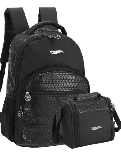 Mochila Escolar Hot Wheels Carros Al As Ajust Veis Poli Ster Mercadolivre