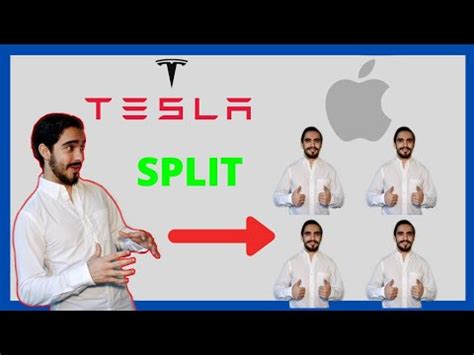 Qué es un SPLIT de acciones SPLIT de Apple y Tesla Diccionario