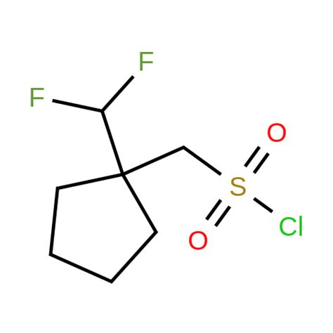 1781693 40 0 1 Difluoromethyl Cyclopentyl Methanesulfonyl Chloride