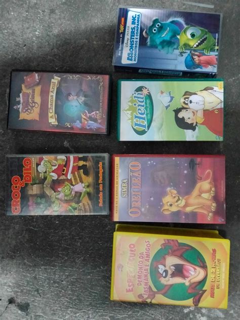 Cassetes Vhs Desenhos Animados Bougado S O Martinho E Santiago Olx Pt