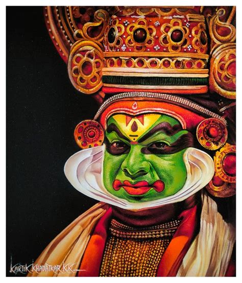 Kathakali Painting Artofit