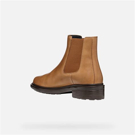 Geox® Walk Pleasure E Chelsea Boots Chestnut Woman Geox®
