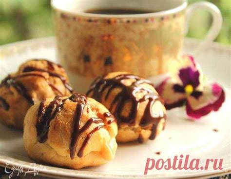 Эклеры с кофейным кремом «Гроза» рецепт 👌 с фото пошаговый | Едим Дом ...