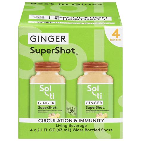 Sol Ti Living Beverage Ginger Supershot Fl Oz Delivery Or