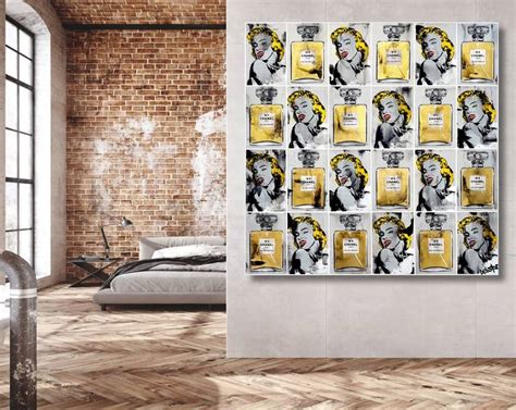 Advertising Space Marilyn Monroe Chanel No5 Painting By Deborah