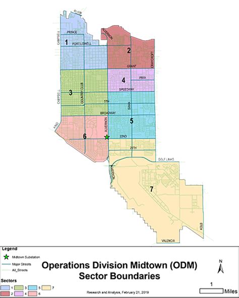 Operations Division Midtown City of Tucson