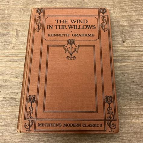 VINTAGE 1928 Le Vent Dans Les Saules Kenneth Grahame HB Methuen