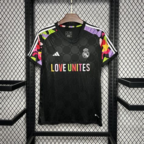 Real Madrid Love Unites 24/25 Pre-Match Training Jersey – Fan Version – The Football Heritage