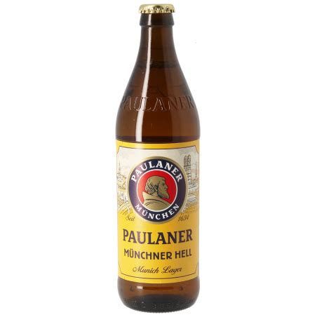 PAULANER Original Münchner Hell Blonde beer German 4 9 50 cl SOURIRE DES SAVEURS Wine Cellar