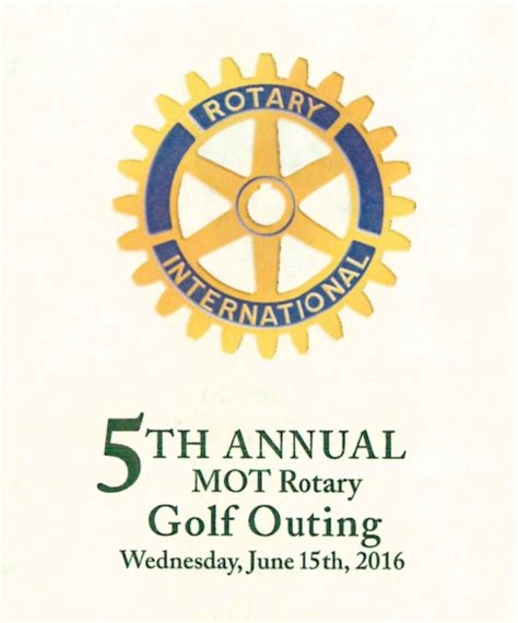 5th Annual MOT Rotary Golf Tournament | MOT Rotary Club