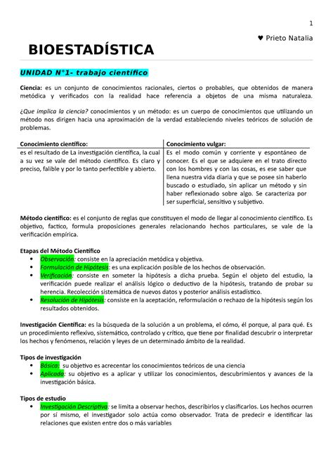 Bioestadistica De La Nutricion Final Prieto Natalia