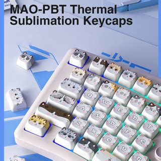 Aula Leobog A Ergonomic Keyboard Keys Wired G Bt Rgb Hot Swap With Knob Joystick