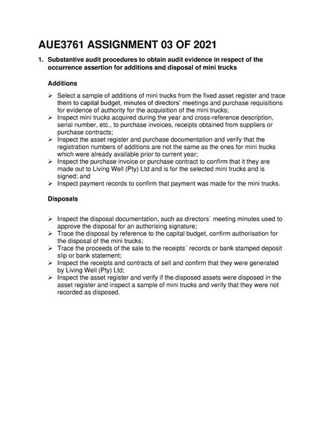 Aue3761 Assignment 03 Of 2021 Aue3761 Assignment 03 Of 2021
