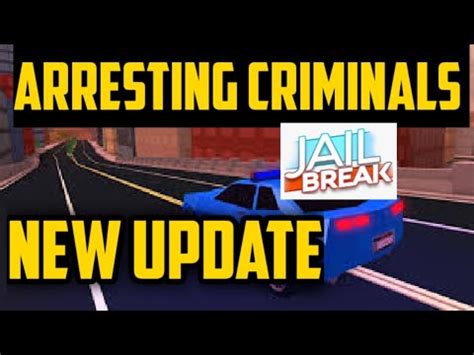 Arresting As A Cop For Some Bounty Roblox Jailbreak New Update Youtube