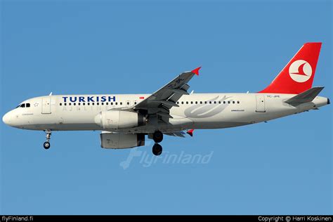 TC JPE Airbus A320 232 Turkish Airlines 23 03 2011 FlyFinland Fi