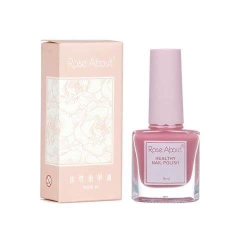 Nail Polish Peel Off Rose About S S Nude Colour Polish Peel Off Ml Lazada