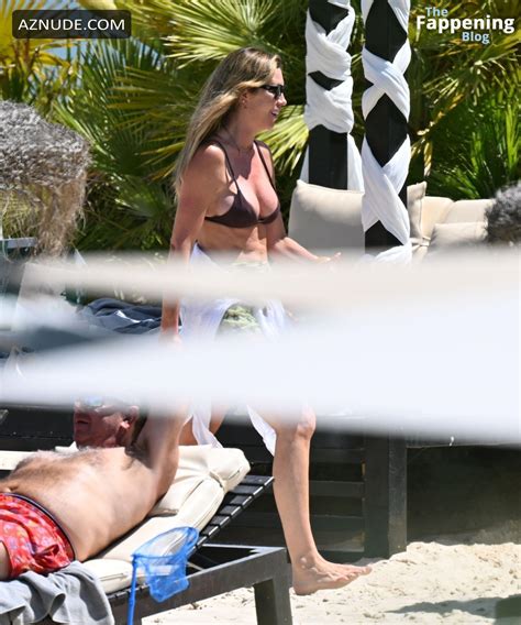 Abbey Clancy Sexy Spotted Flaunting Her Hot Bikini Body At A Beach In Portugal Aznude