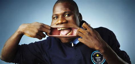 The Man With The Largest Mouth In The World Barnorama